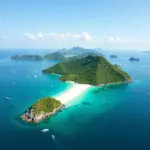 Scenic View of Koh Tao Island