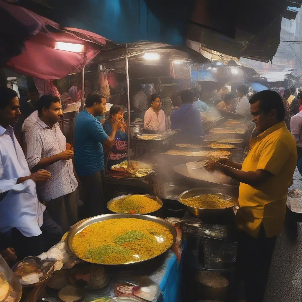 Kolkata Street Food Stall