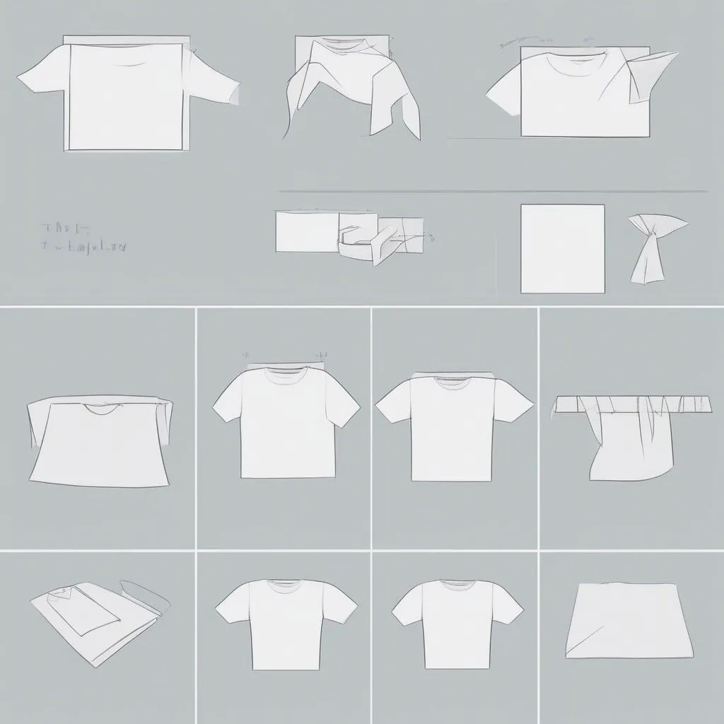 KonMari Method for T-shirt Folding