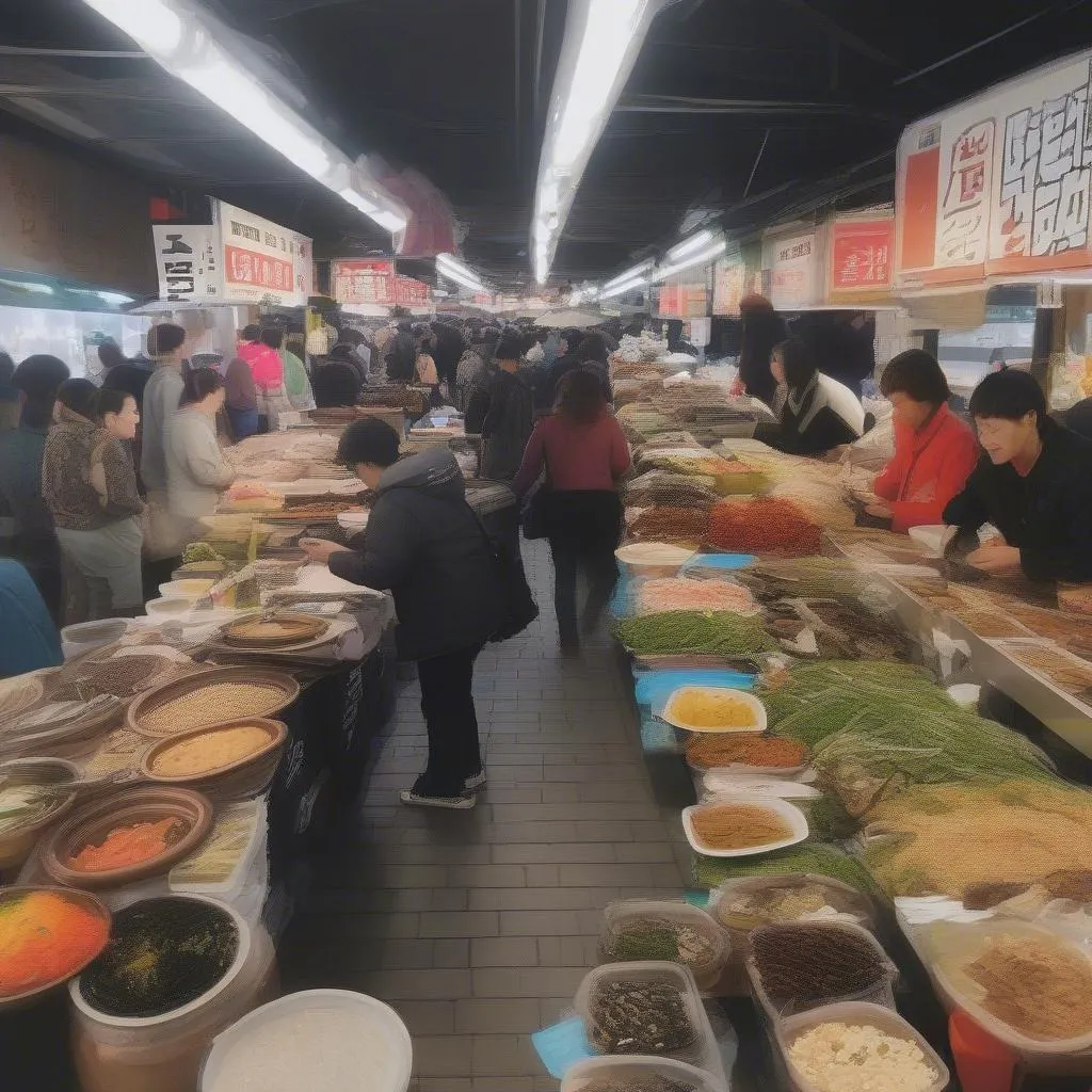 Korean Food Market