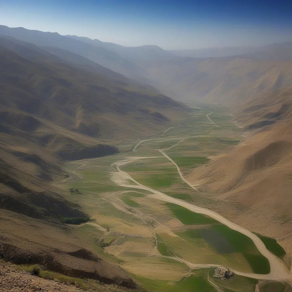 Kurdistan Mountain Scenery