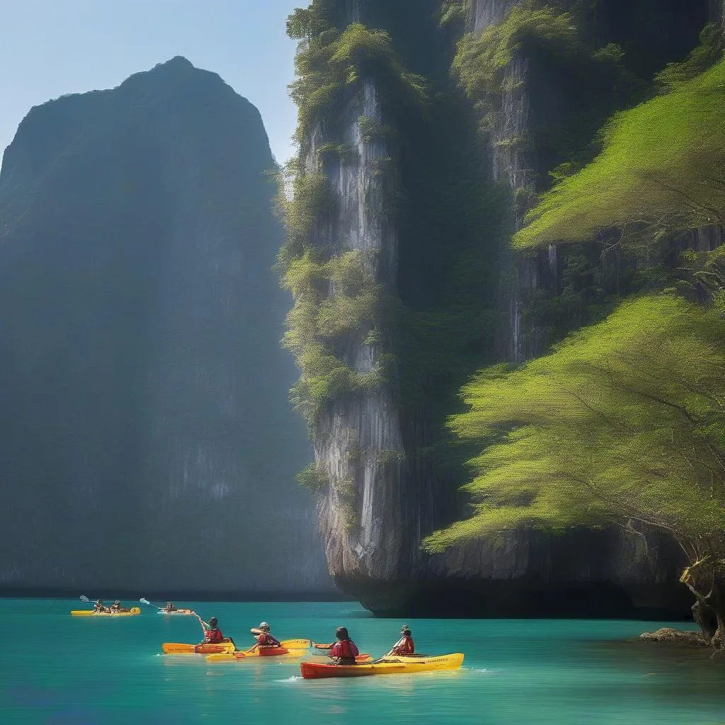 Lan Ha Bay Kayaking