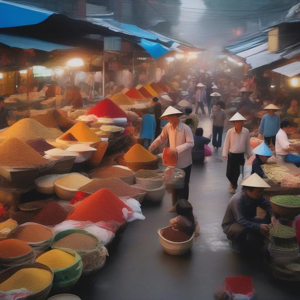 Lan Vương Food Market