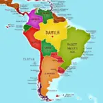 Map of Latin America