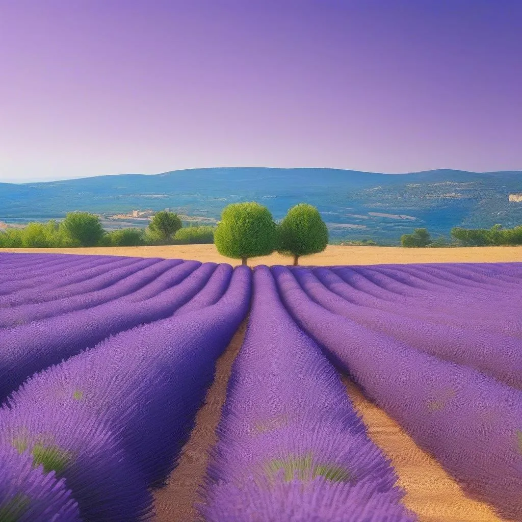 Provence Lavender Field