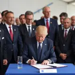 Le Bourget, Paris Agreement Signing Ceremony