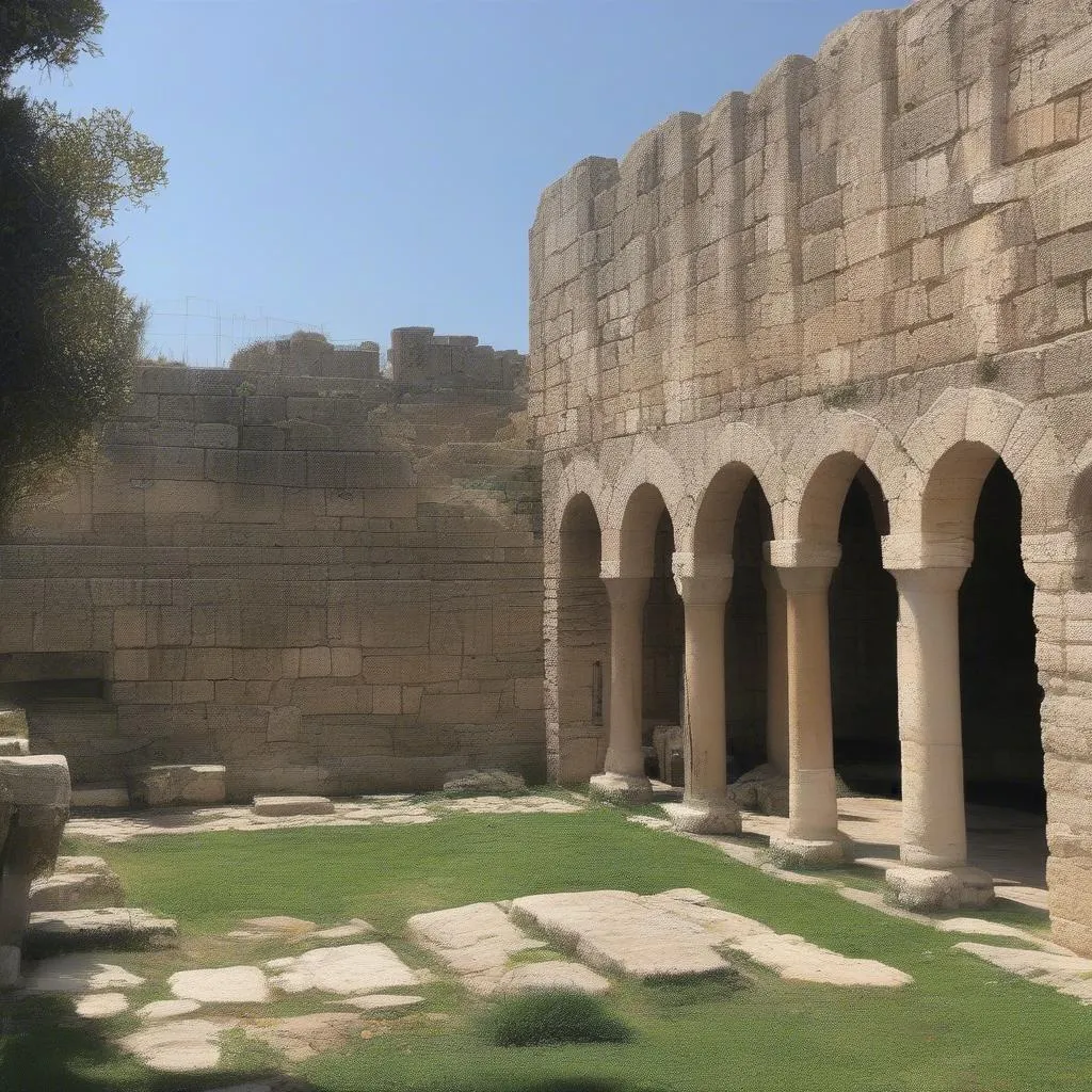 Ancient Ruins in Byblos