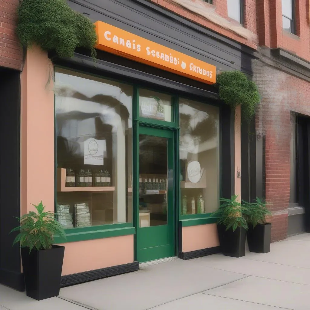 Cannabis Dispensary Storefront