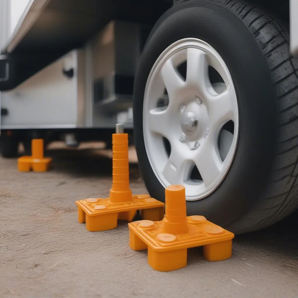 RV leveling blocks