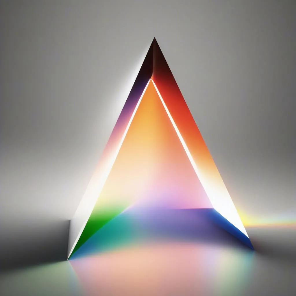 Light Refraction in Prism