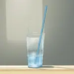 Light refraction in water