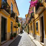 Lisbon's Alfama district in spring