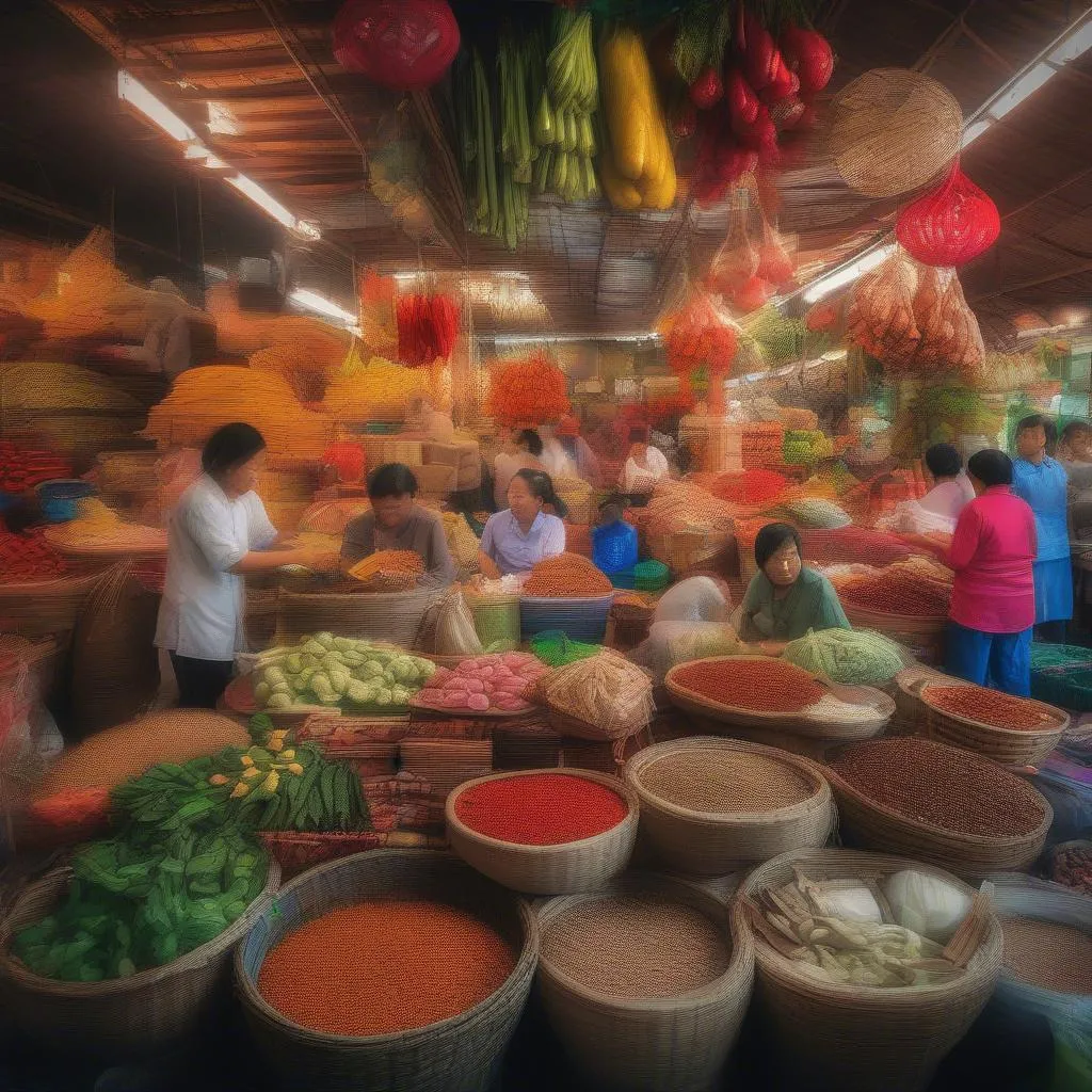 Vietnamese Local Market