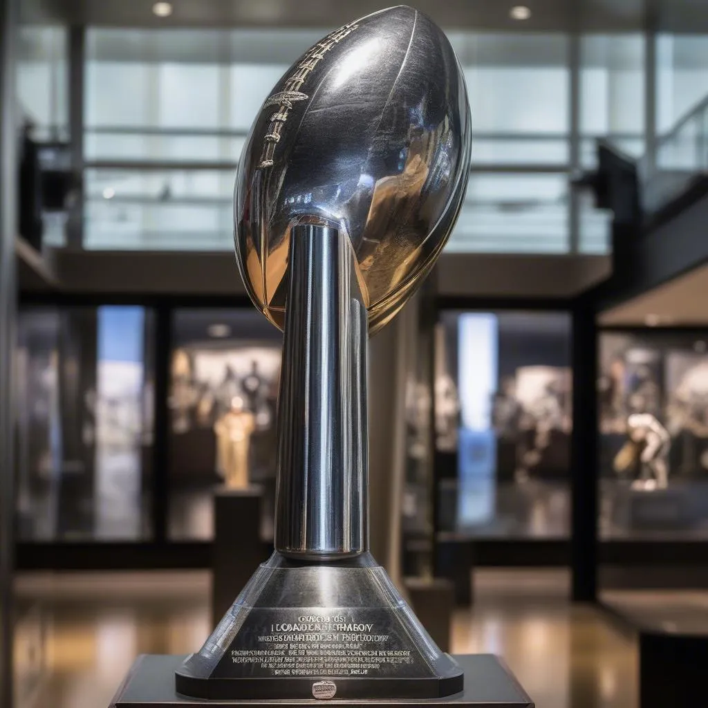 Lombardi Trophy at the Pro Football Hall of Fame