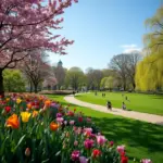 Regent's Park in spring