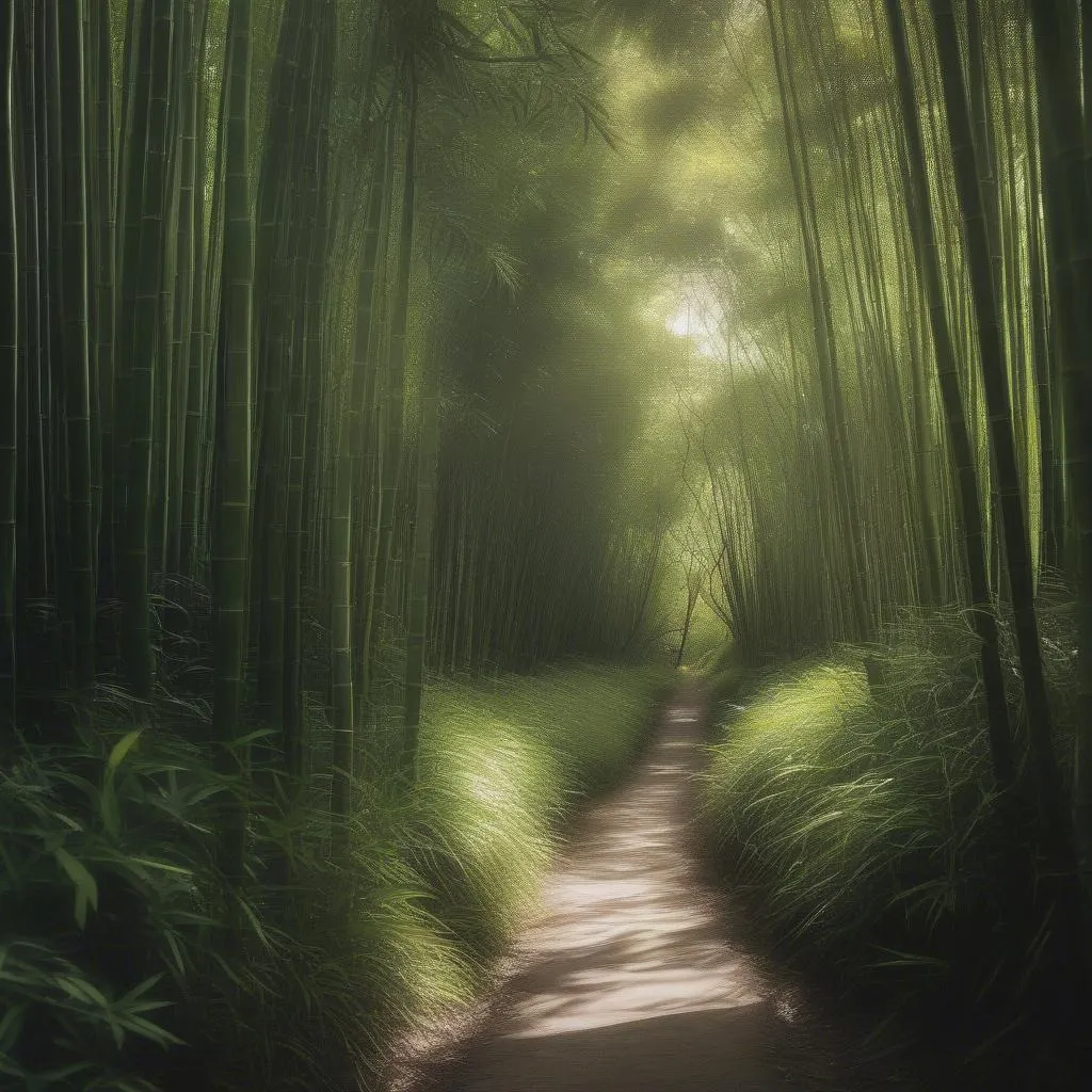 Exploring Lush Bamboo Forests