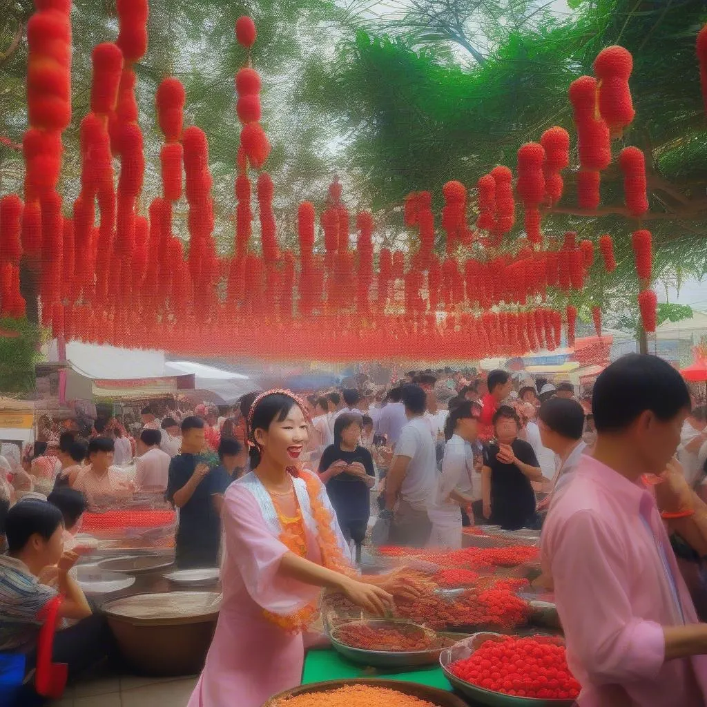 Lychee Festival in Vietnam