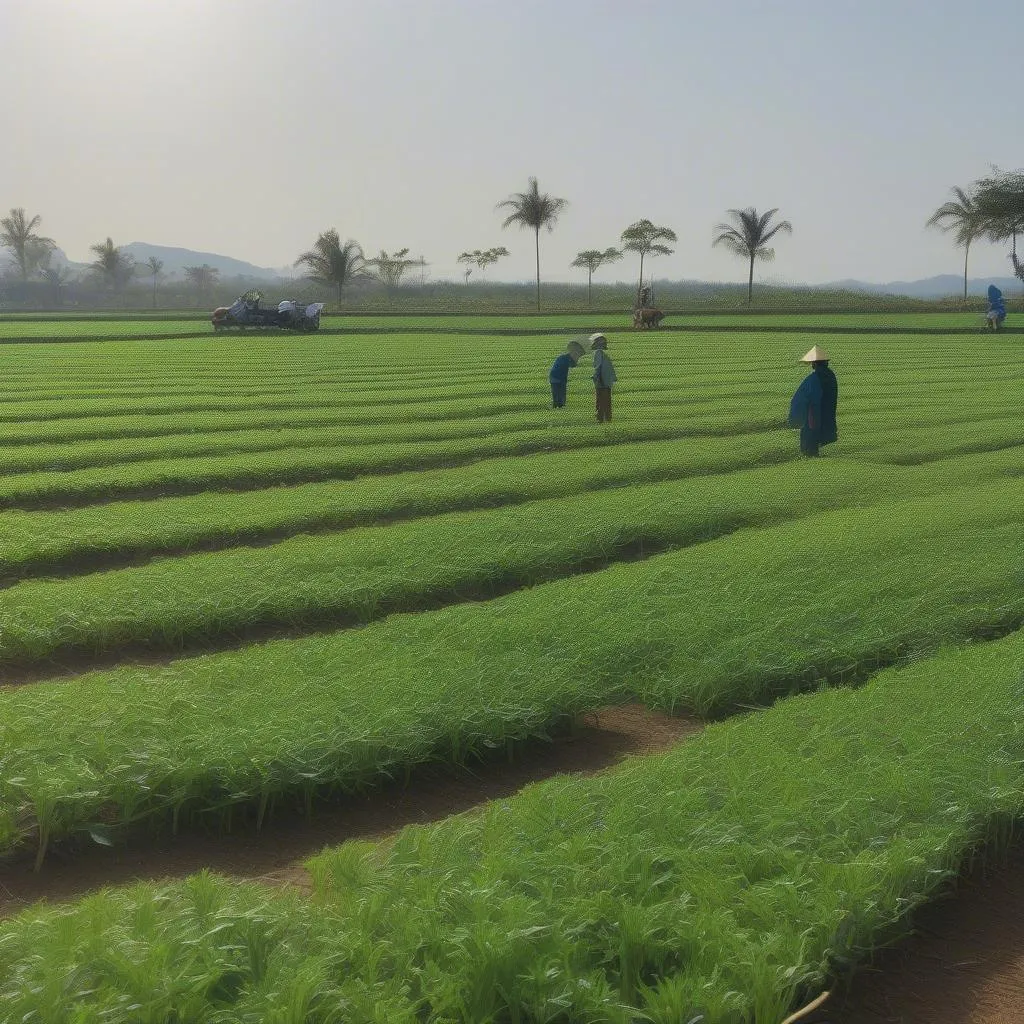 Ly Son Island Garlic Fields