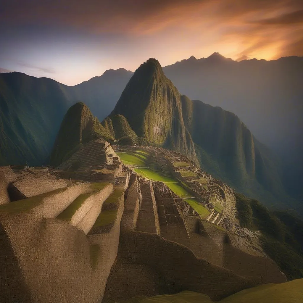 Machu Picchu Sunrise