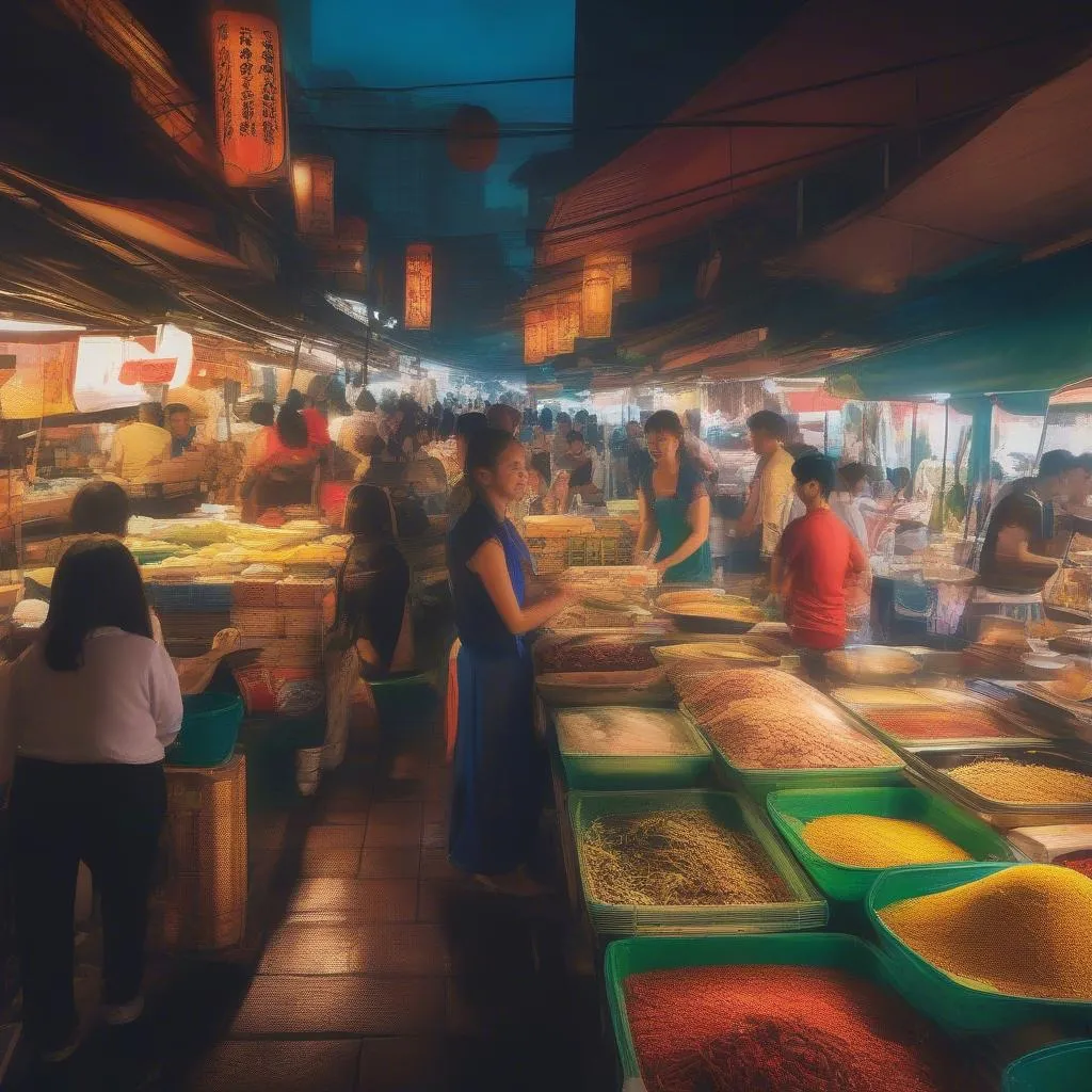 Malaysian Food Market