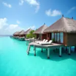 Luxury Overwater Bungalow in the Maldives