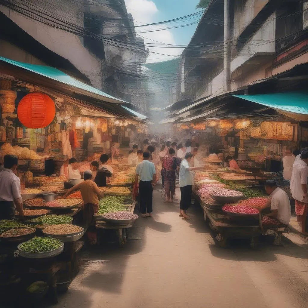 Asian Street Food Market