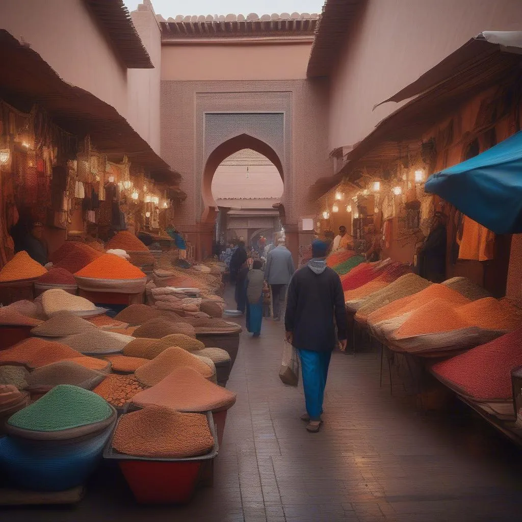 Morocco market