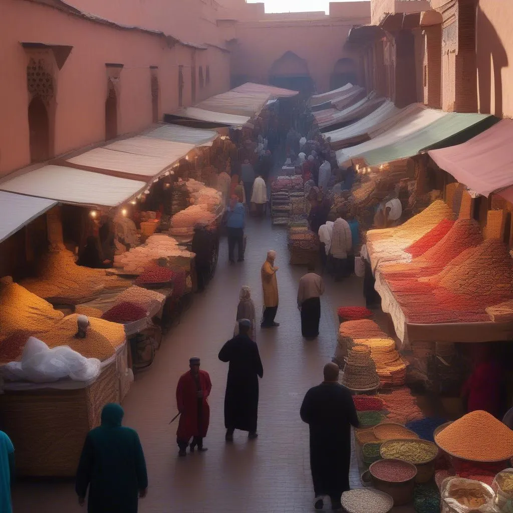 Market in Marrakech