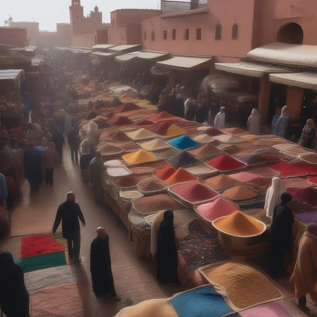 Moroccan market