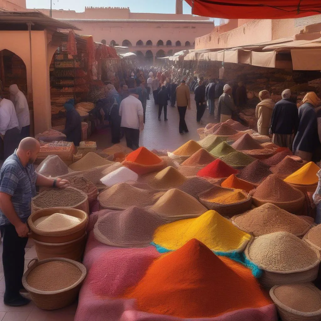 Marrakech Market Spices