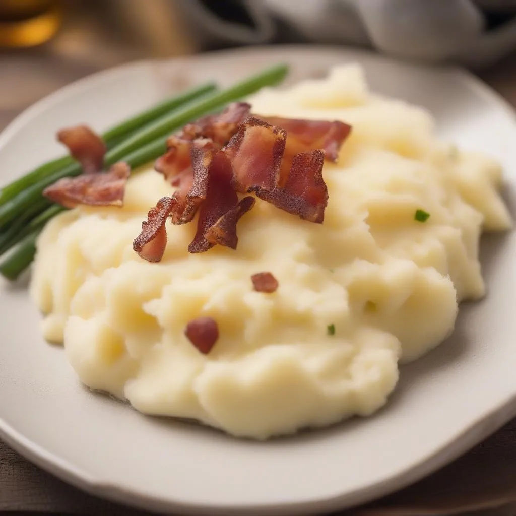 Mashed Potatoes with Toppings