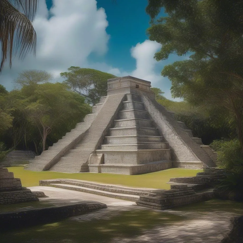 Cancun Mayan Ruins