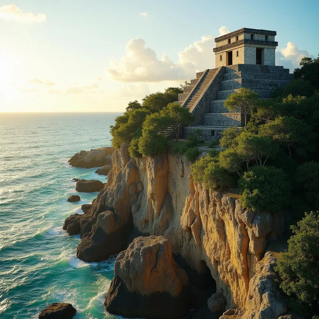 Ancient Mayan Ruins of Tulum, Mexico