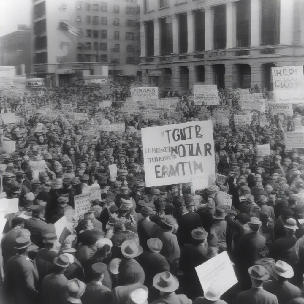 Protests during McCarthy Era