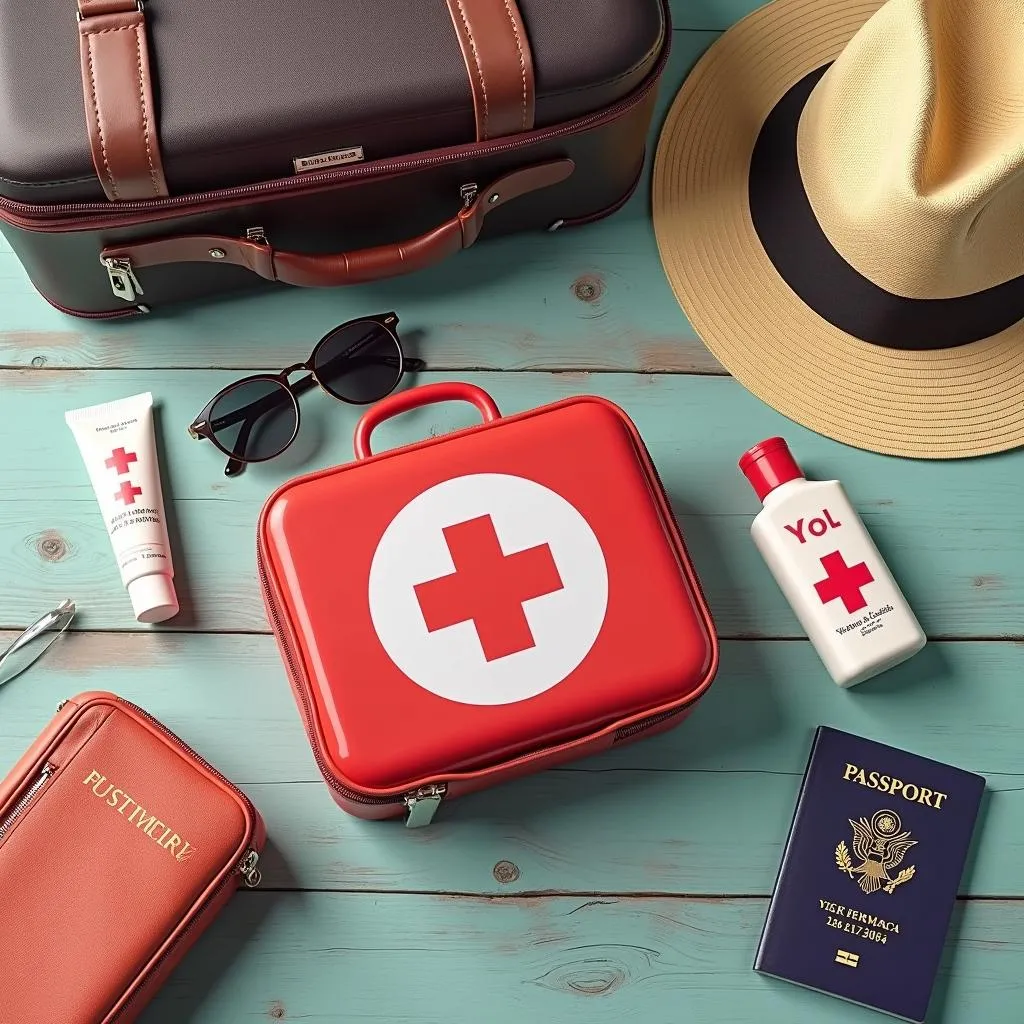 Essential items for a safe and healthy trip.