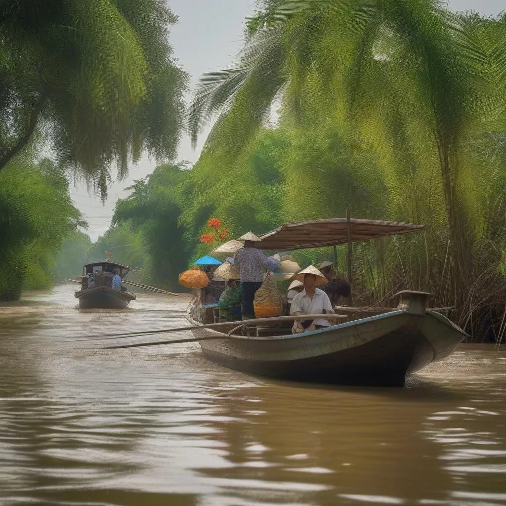 Mekong Delta Fishing