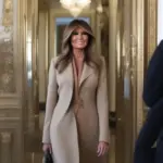 Melania Trump on a foreign visit