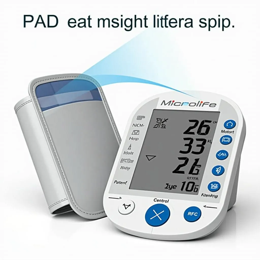 Microlife Blood Pressure Monitor with PAD Technology