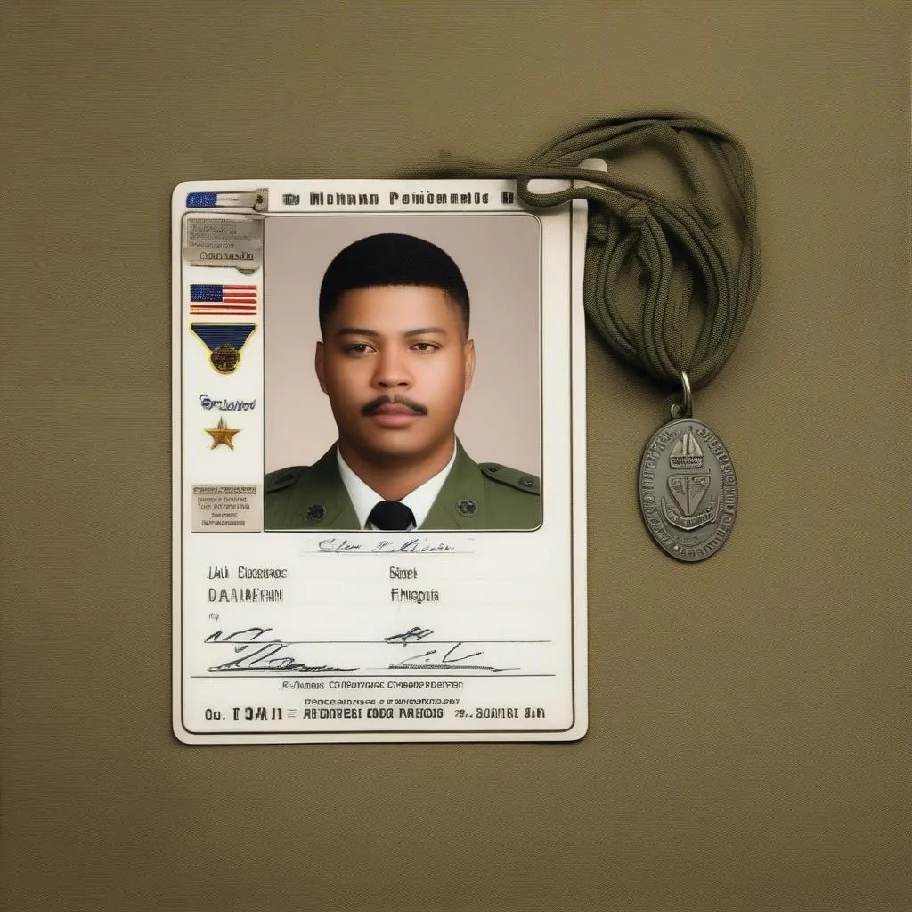 Military ID Card