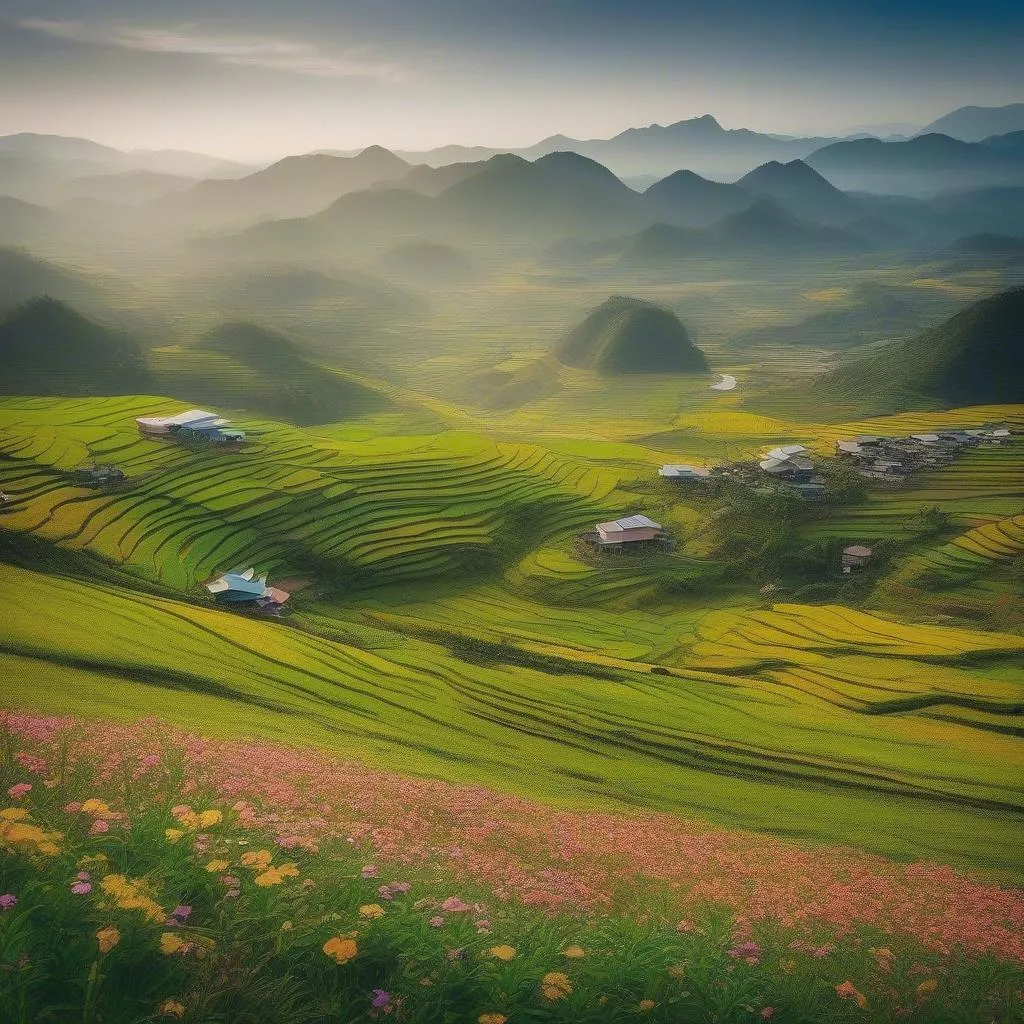 Moc Chau Plateau Flowers