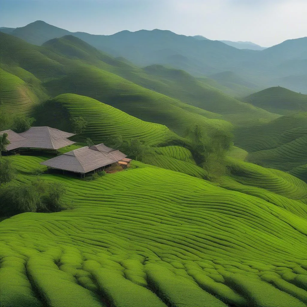 Moc Chau Tea Plantation