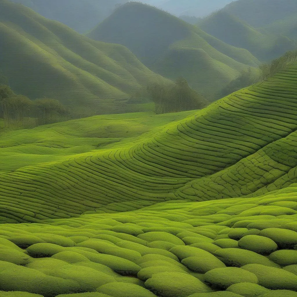 Moc Chau Tea Plantation