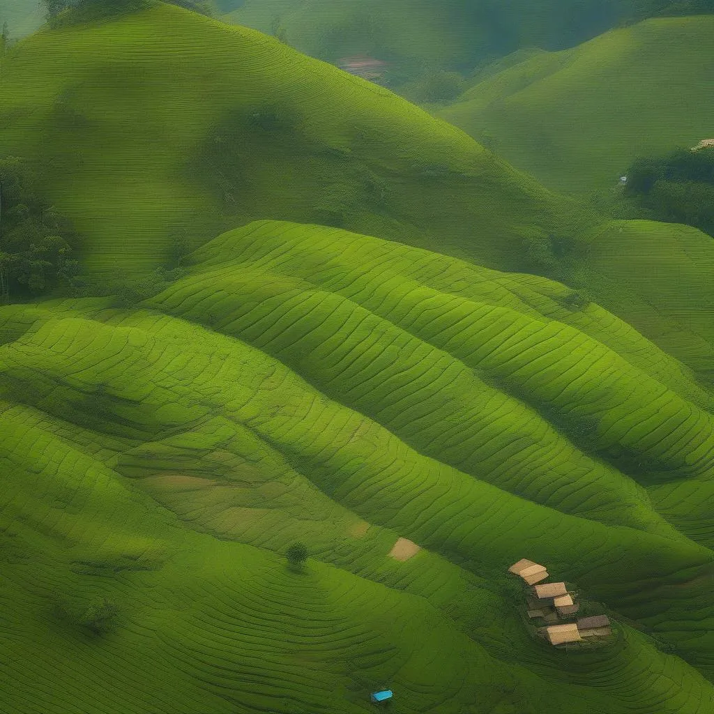 Moc Chau Tea Plantations