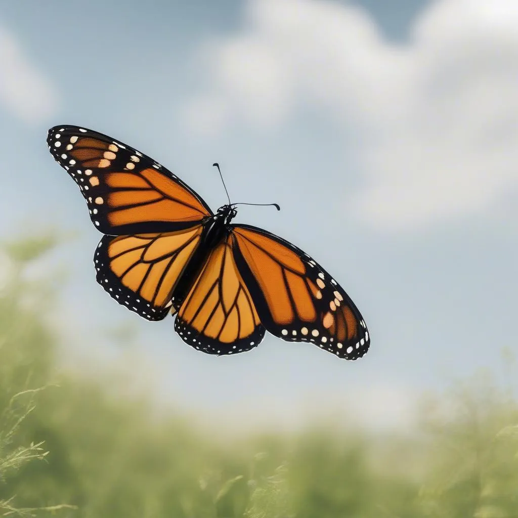 A Monarch Butterfly’s Incredible 1100-Mile Journey: A Testament to the Magic of Migration