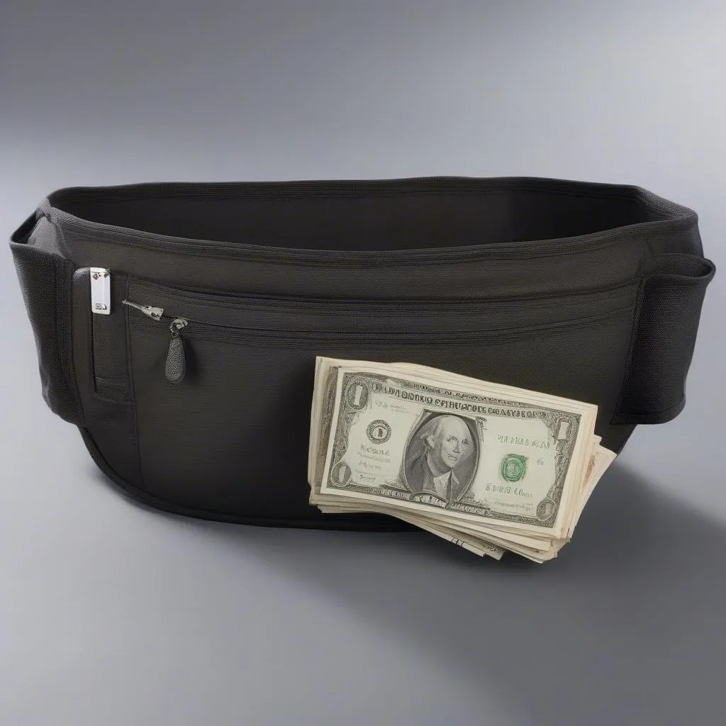 Money Belt with Hidden Pockets