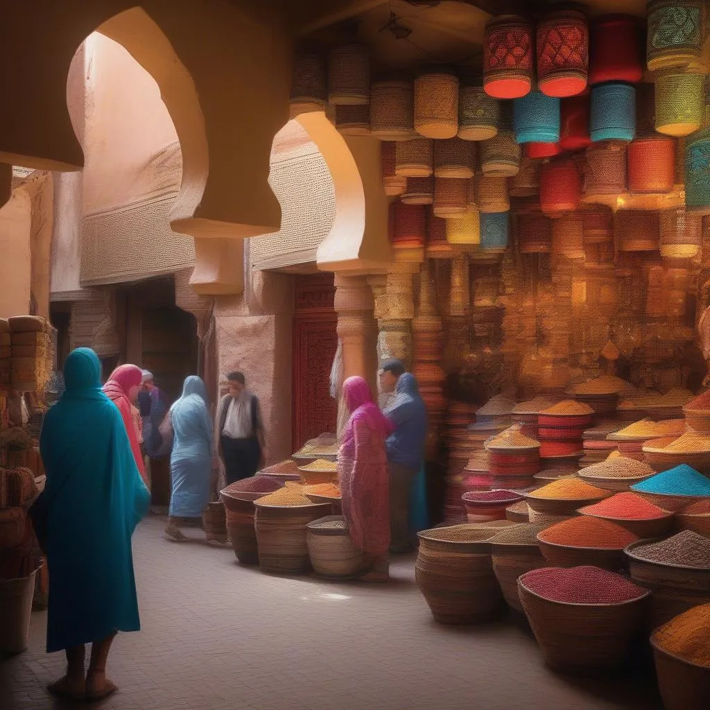 Moroccan Souk