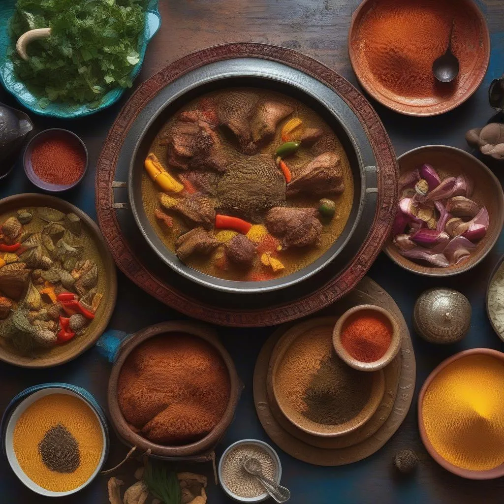 Moroccan Tagine with Spices