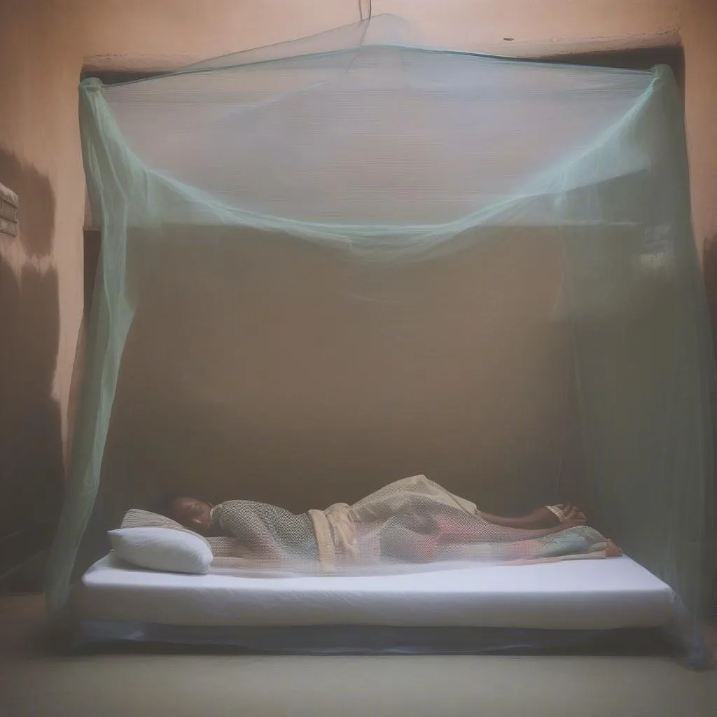 Travel Safe: Using a Mosquito Net