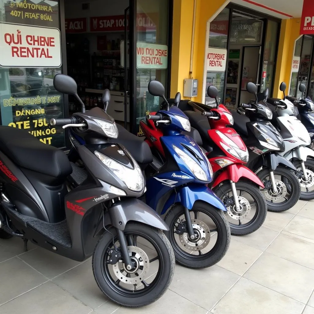 Motorbike rental in Da Nang