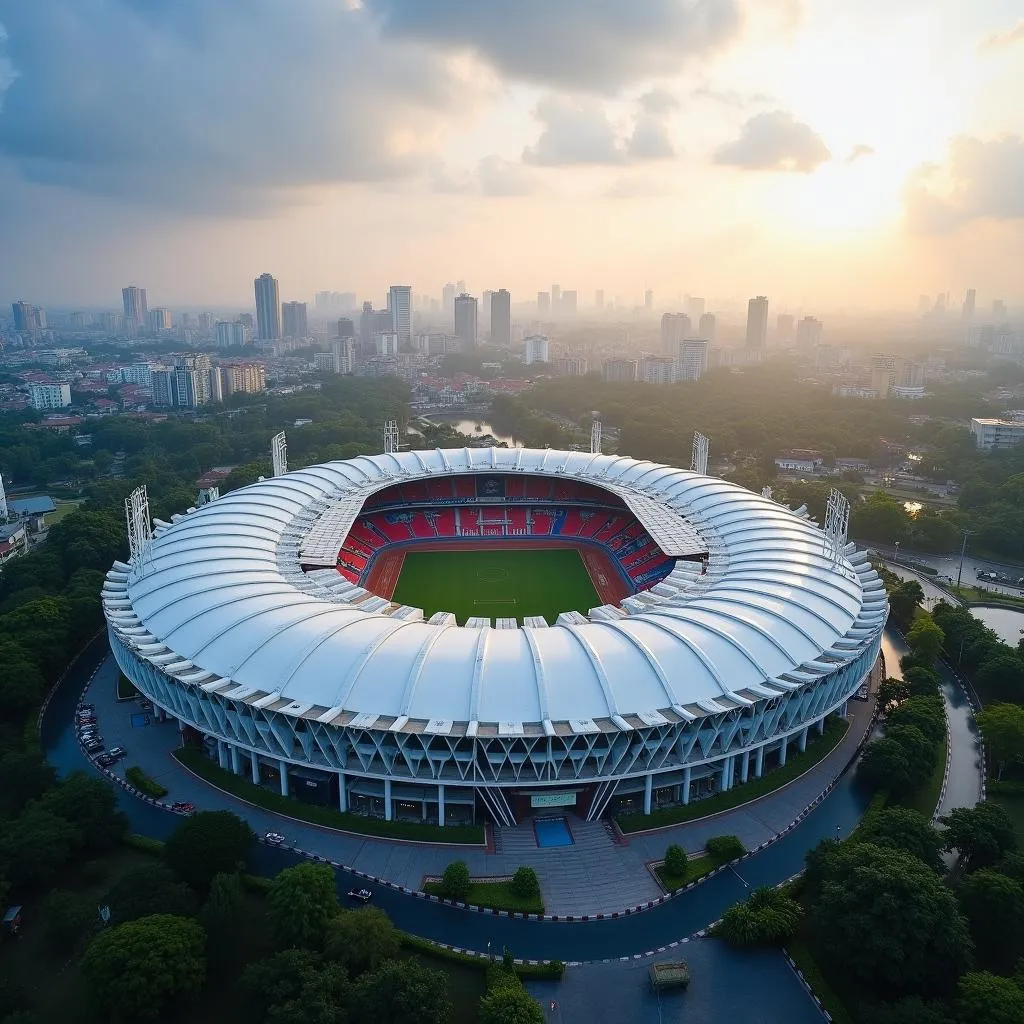 My Dinh National Stadium in Hanoi